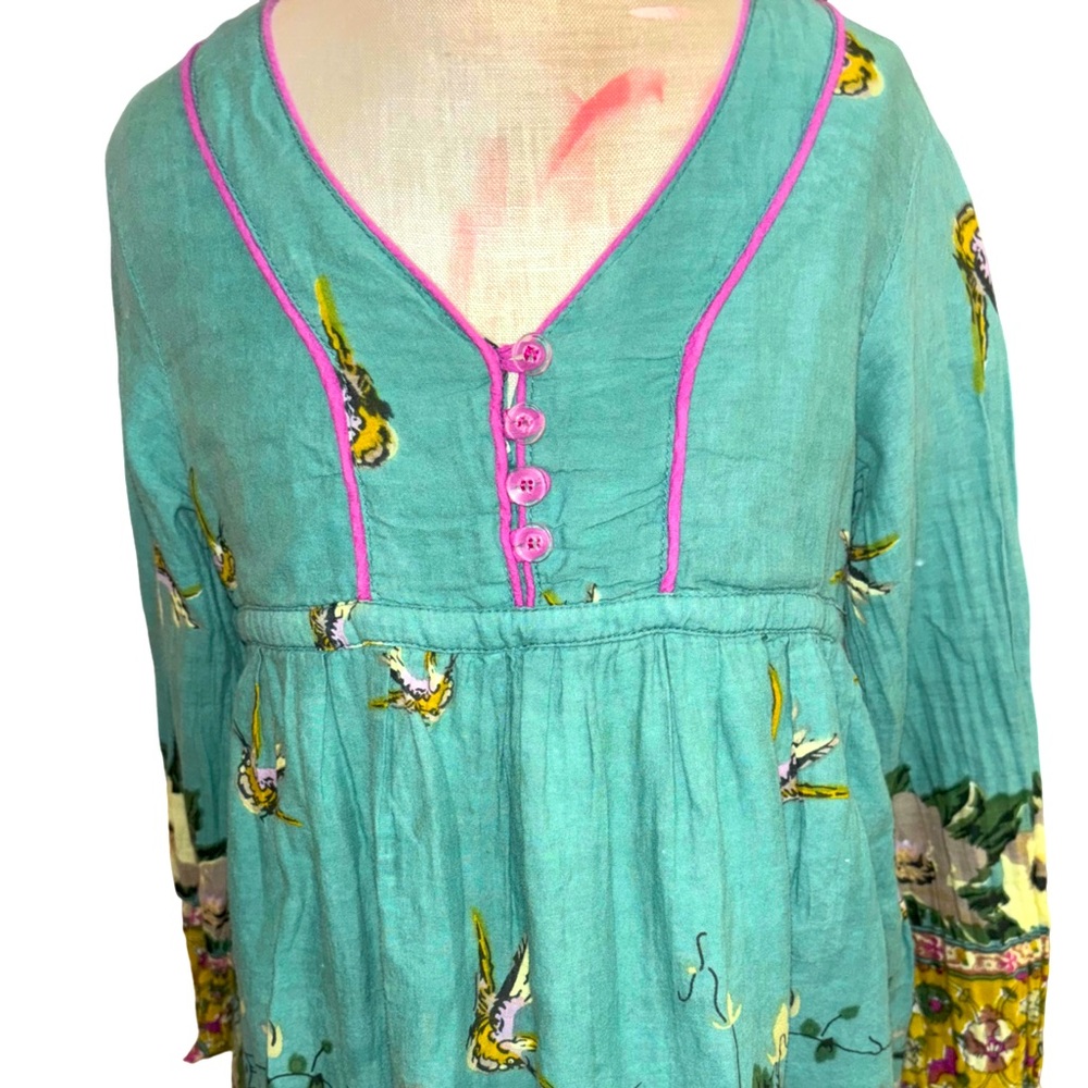 Yo Baby Floral Dress Size 9 - Picture 3 of 10